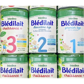 [Mẫu Mới] Sữa Bột Bledilait Số 1,2,3   900g Pháp Date 2027