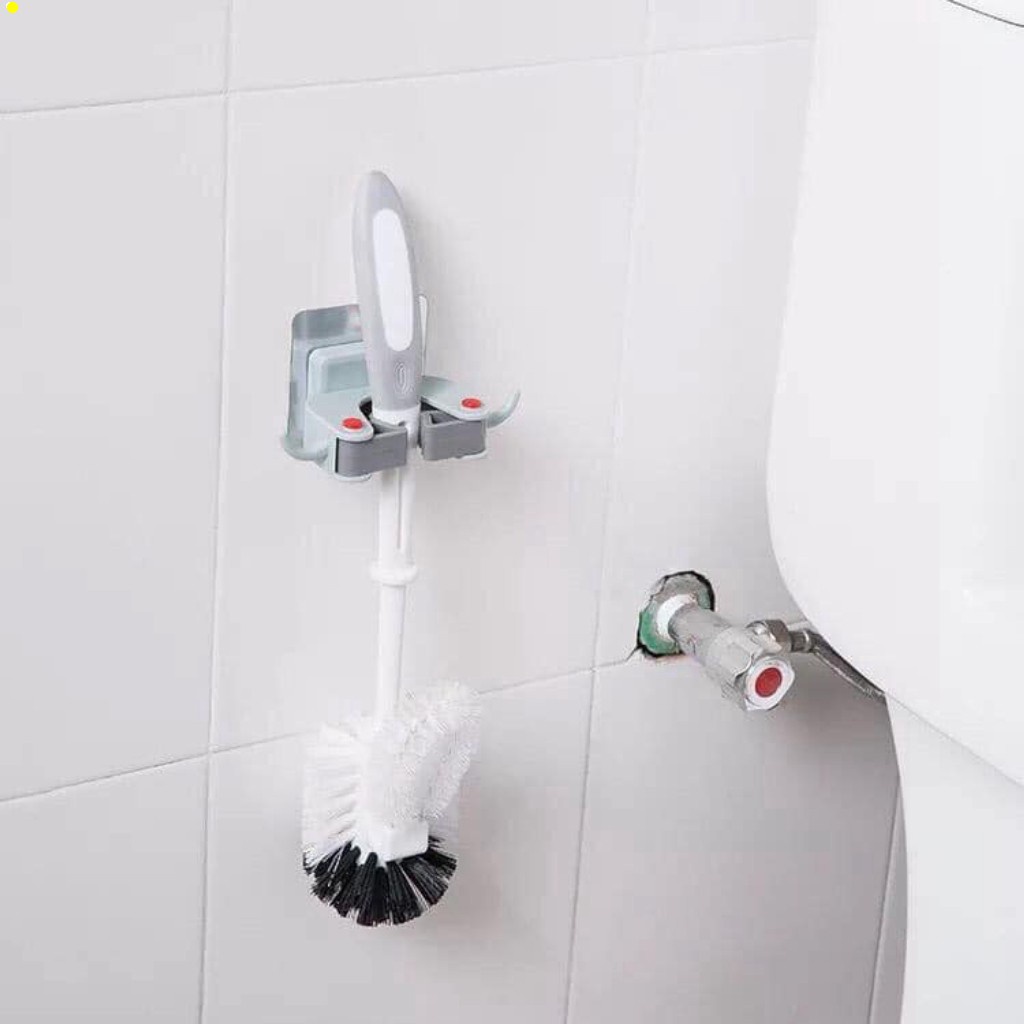 Móc Treo Chổi Dán Tường - Móc Treo Cây Lau Nhà - Siêu Chắc