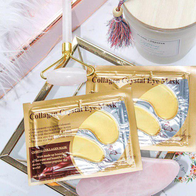 Mặt nạ giúp giảm thâm mắt giảm nếp nhăn Collagen Crystal Eye Mask tạm biệt quầng thâm, nếp nhăn và bọng mắt