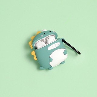 Case Airpods Khủng Long Xanh