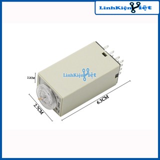 Relay Thời Gian Timer Omron H3Y-4 14P 220V