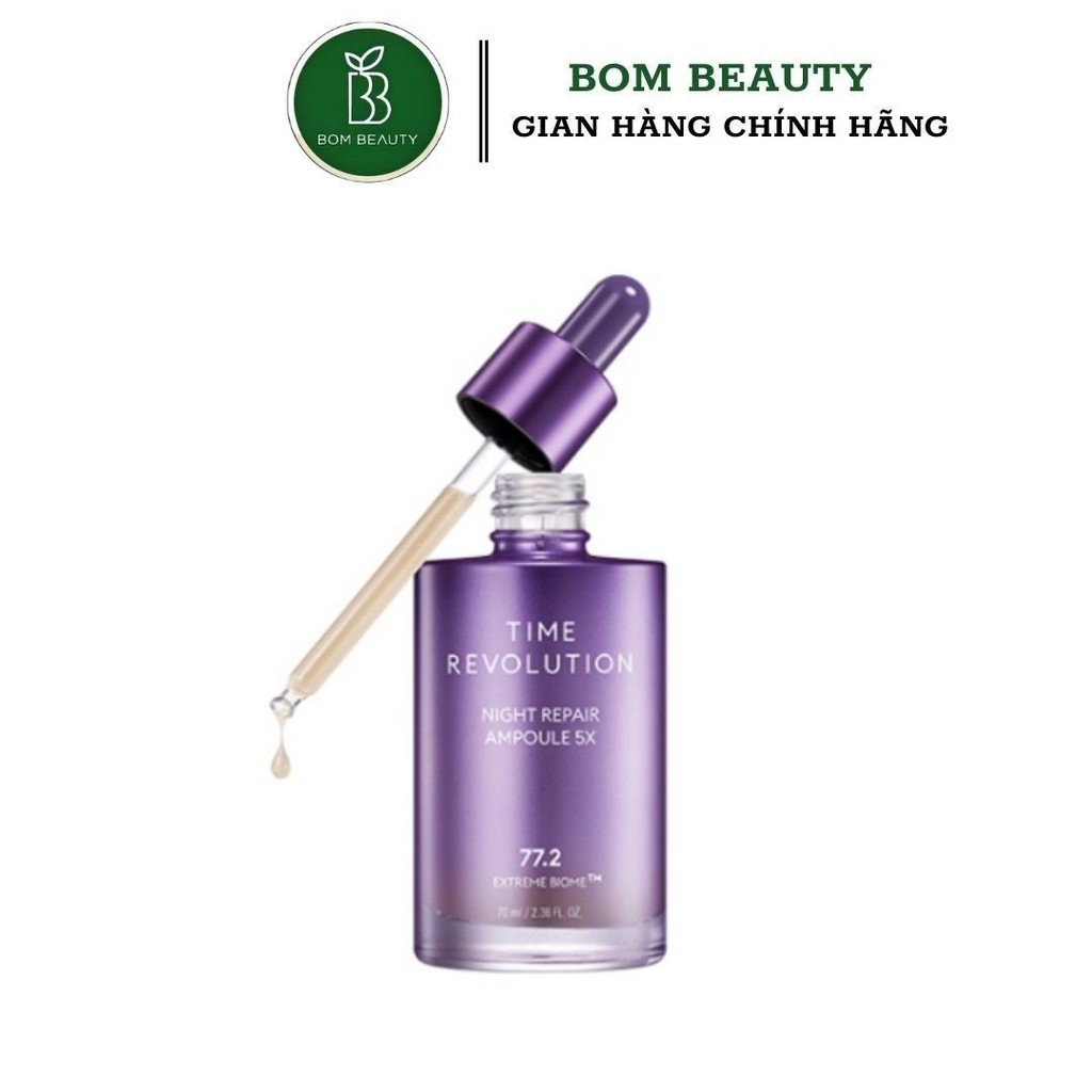 Tinh Chất Missha Time Revolution Night Repair Borabit Ampoule Thế hệ 5