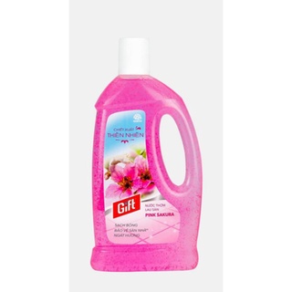 Nước thơm lau sàn Gift 1 Lít (nhiều mùi hương) - Pink Sakura - Chai 1L