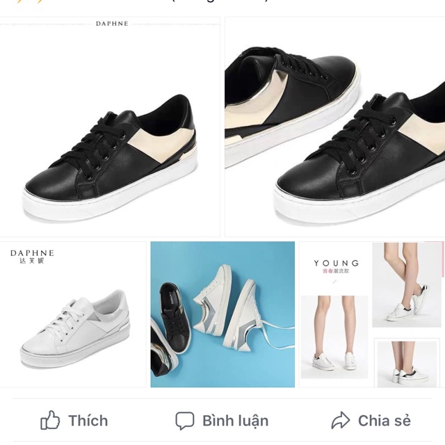 Giày daphne sneaker