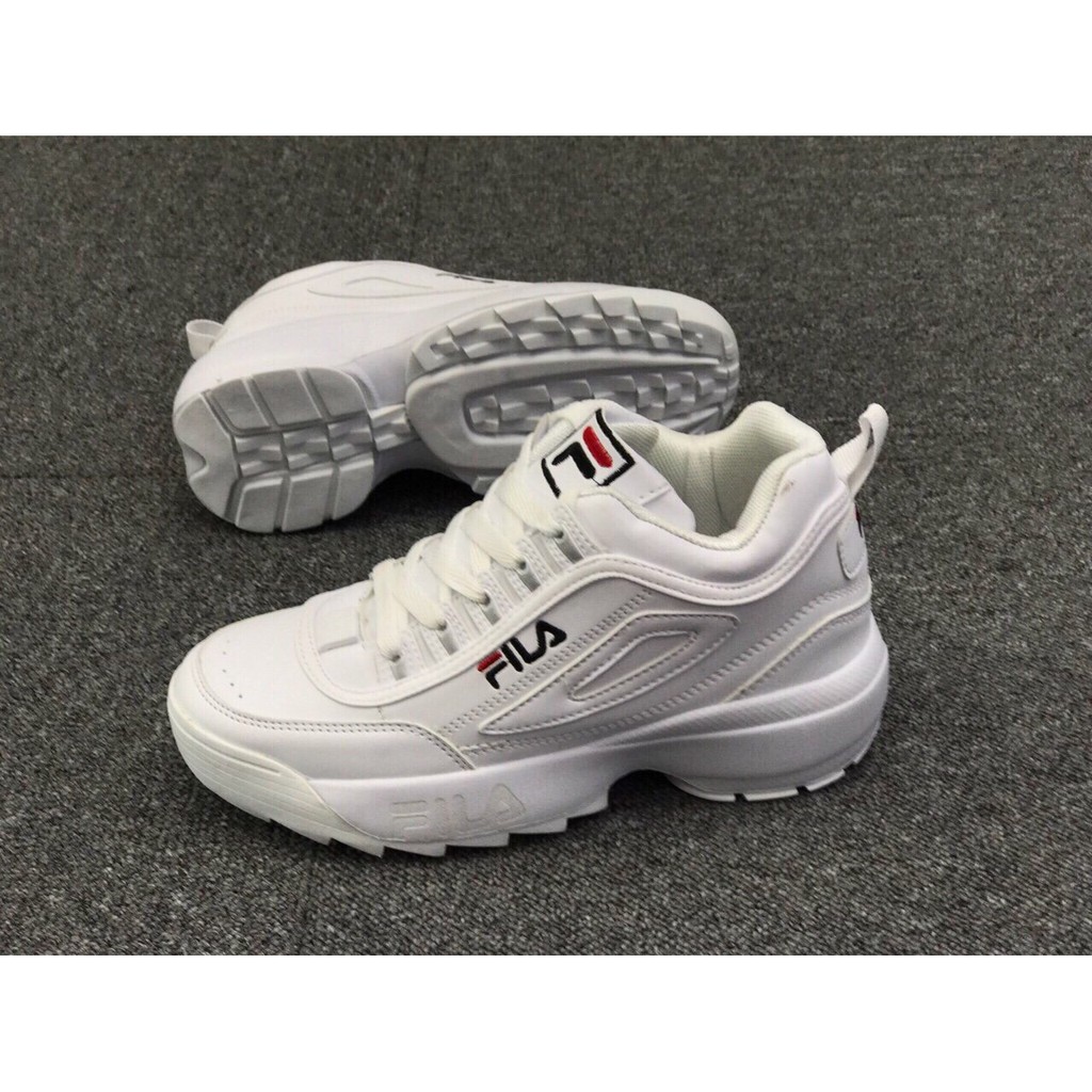 [BÁN SỈ LẺ]Giày FILA trắng nam nữ | BigBuy360 - bigbuy360.vn