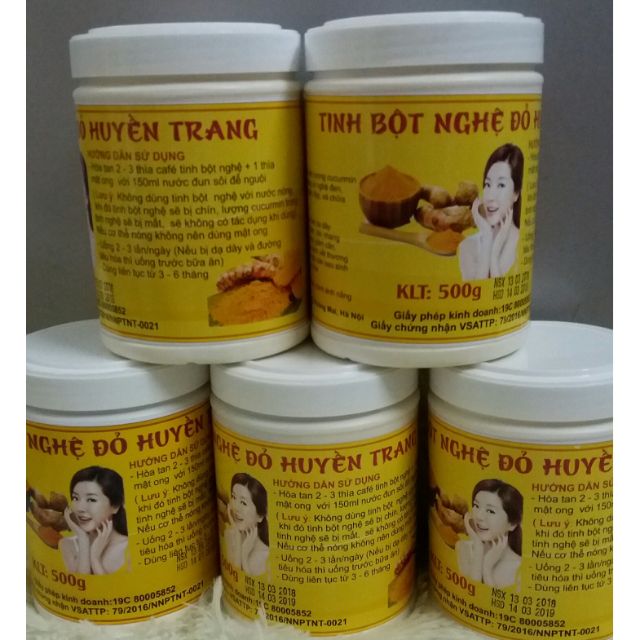 500g tinh bột nghệ đỏ nguyên chất giàu cucurmin (có giấy kiểm định chất lượng và ATTP)