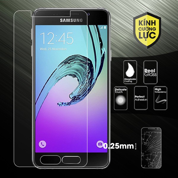 KÍNH CƯỜNG LỰC SAMSUNG GALAXY A3 2016/ a3 2017