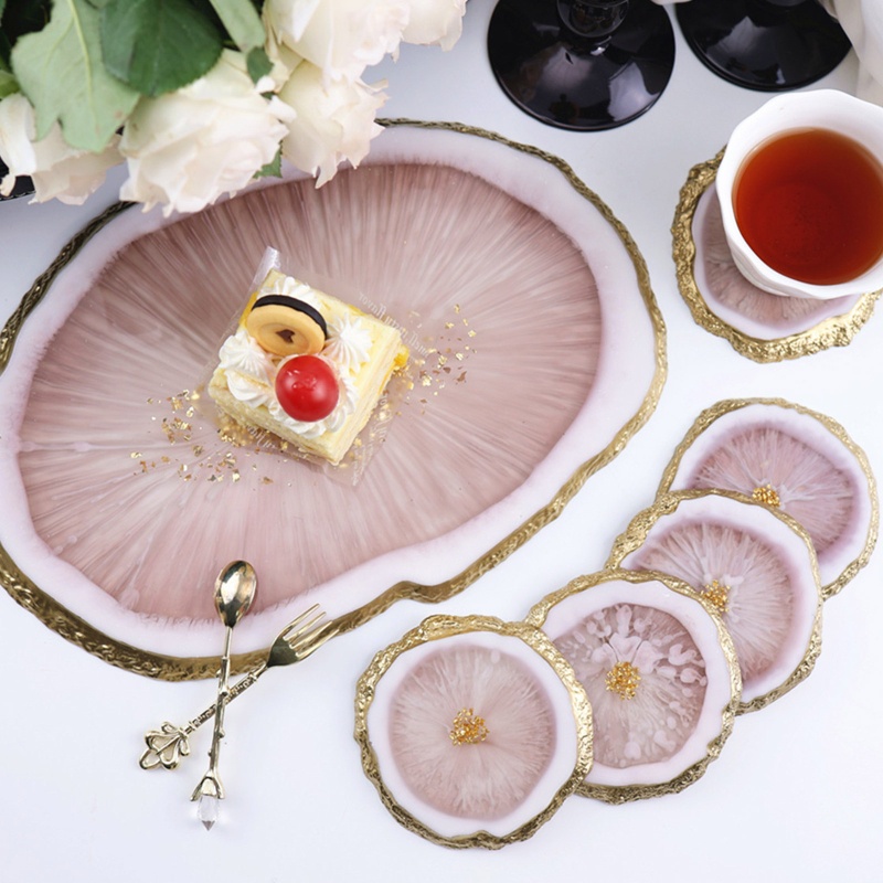 Sa Khuôn Làm Đế Lót Ly Bằng Resin Epoxy Độc Đáo DIY
