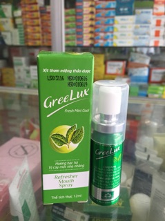 GREENLUX xịt thơm miệng