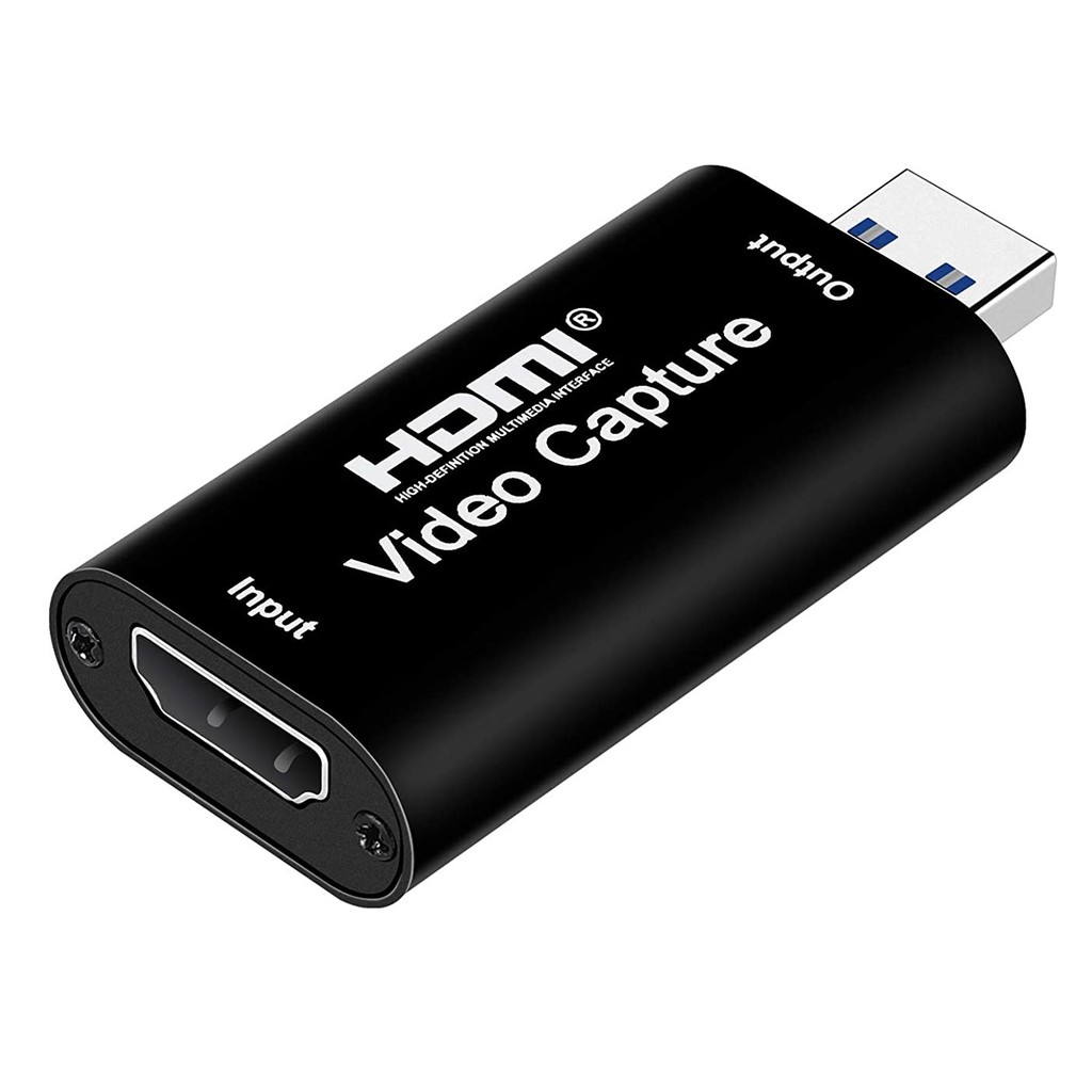 Đầu chuyển HDMI vào laptop, pc qua cổng USB, Video capture hỗ trợ độ phân giải 4K - HDMI - Usb 3.0