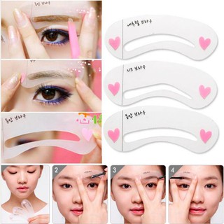 Khuôn kẻ chân mày ngang – mini brow class drawing guide