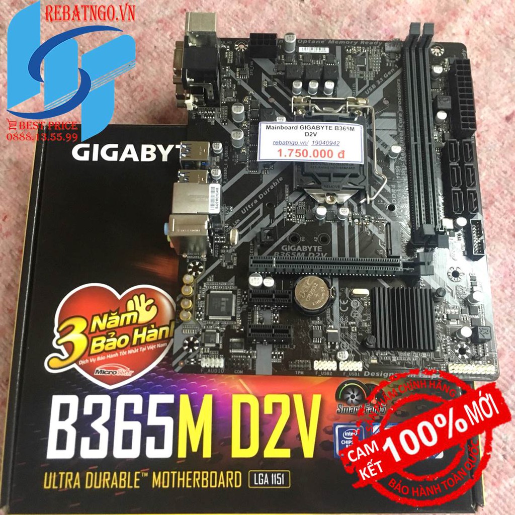 Mainboard GIGABYTE B365M D2V