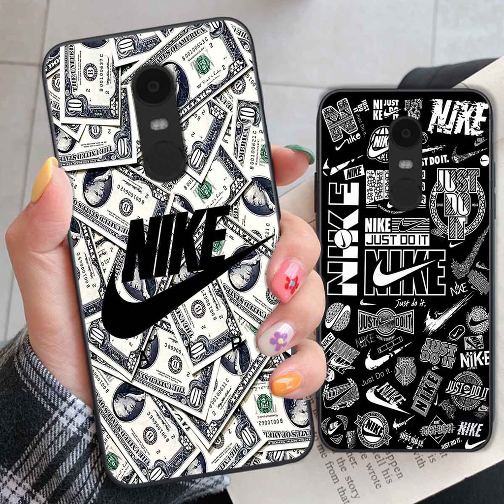 Ốp Xiaomi Redmi Note 4/ Note 4x / Redmi 5 Plus in hình thương hiệu L.V, N.I.K.E cá tính, đẳng cấp