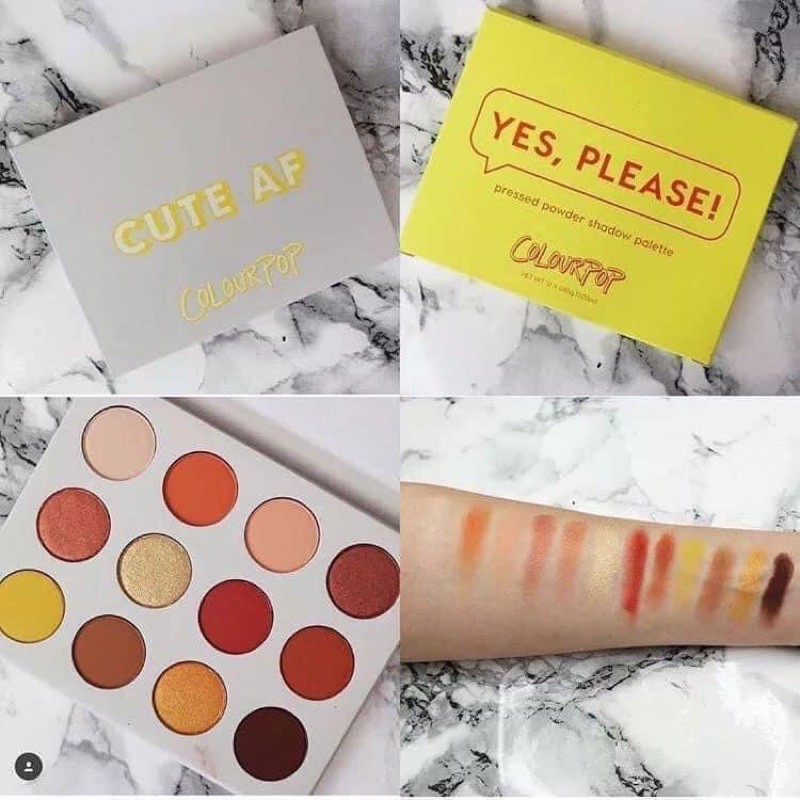 Bảng mắt Yes please eyeshadow palette - colourpop