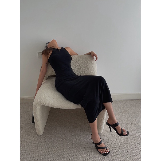 Đầm body ba lỗ form dài chuẩn mẫu siêu đẹp,váy body ba lỗ form dài chuẩn mẫu chất thun gân co giãn hot - RBD031
