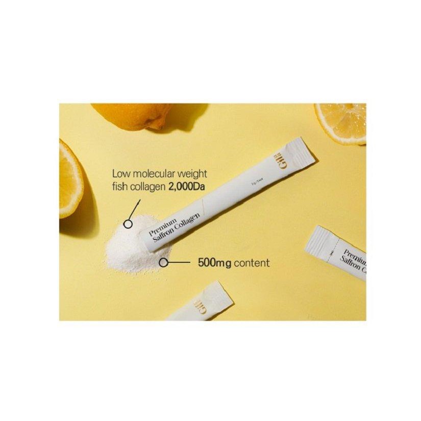 Bột uống trắng da Collagen Cao Cấp kết hợp Saffron Gilaa Premium Saffron Collagen  - HONGS BEAUTY