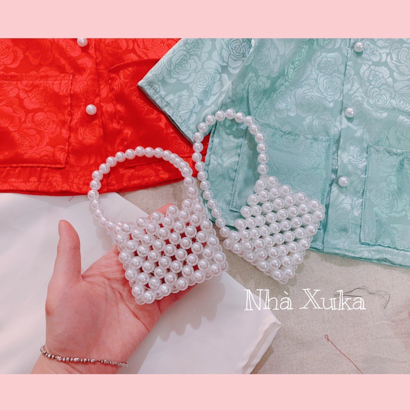 Sỉ lẻ Túi kết hạt handmade