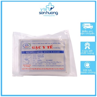 Combo 3 gói Gạc y tế tiệt trùng Đông Pha (10 miếng/gói)