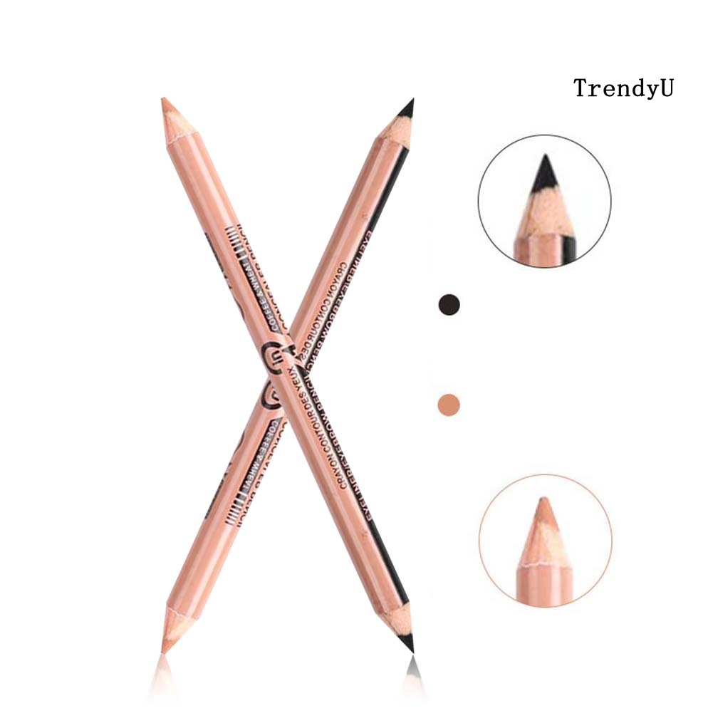 Bút kẻ mắt hai đầu chống thấm nước trang điểm chuyên nghiệp dành cho nữ | BigBuy360 - bigbuy360.vn