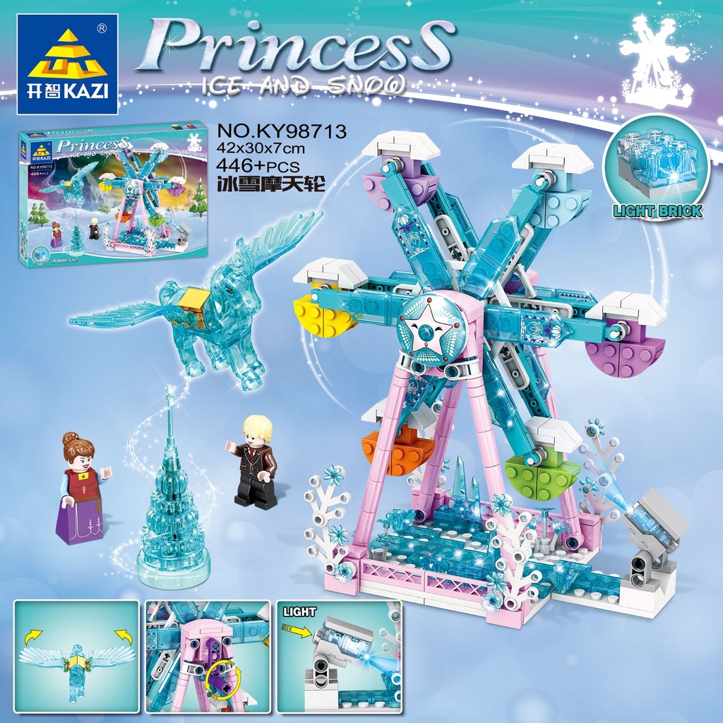 Bộ Đồ Chơi Lắp Ráp Lâu Đài Công Chúa Dành Cho Bé Gái 6-9 Tuổi