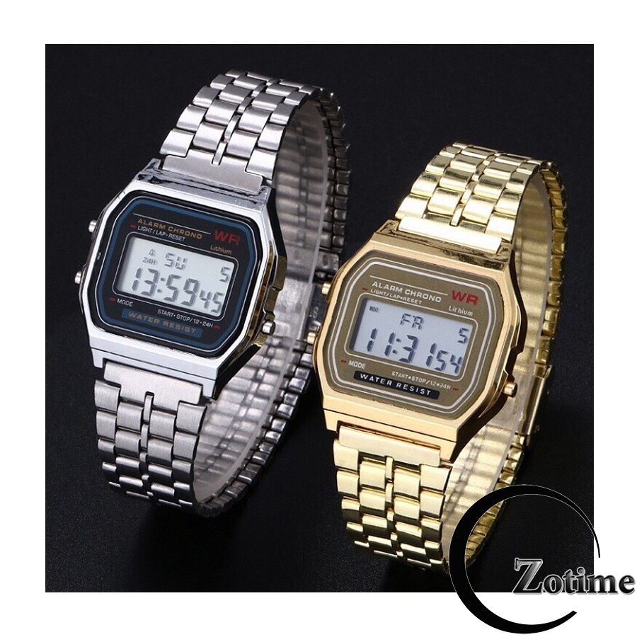 [Mã FASHIONXANH264 giảm 10K đơn 50K] Đồng hồ thời trang nam nữ WR unisex đẹp dây hơp kim ZO51