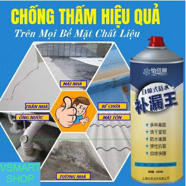 [CHÍNH HÃNG] BÌNH XỊT DUNG DỊCH CHỐNG THẤM CHỐNG DỘT NANO NHẬT BẢN (450ML)