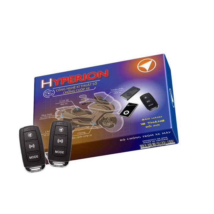 chống trộm HYPERION tích hợp cho smartkey hoặc chìa khoá thông thường