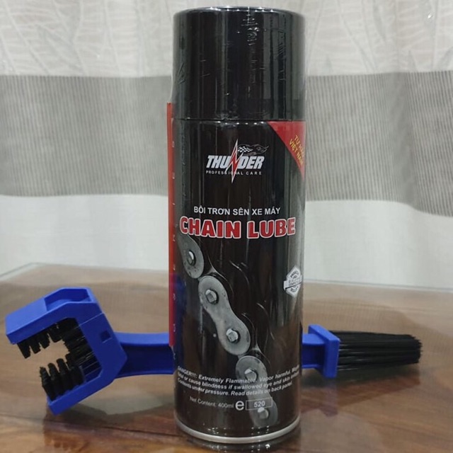 Chai Xịt Bôi Trơn - Rửa Sên Xe Mô Tô Chain Lube 400ml