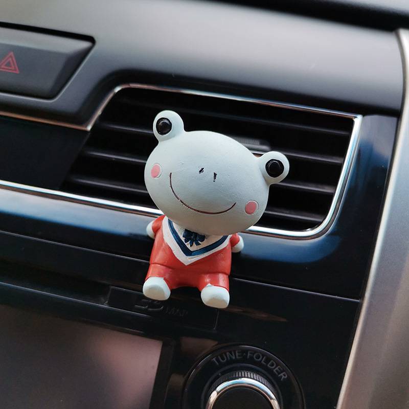 Sáp thơm cài cửa gió ô tô hình động vật dễ thương