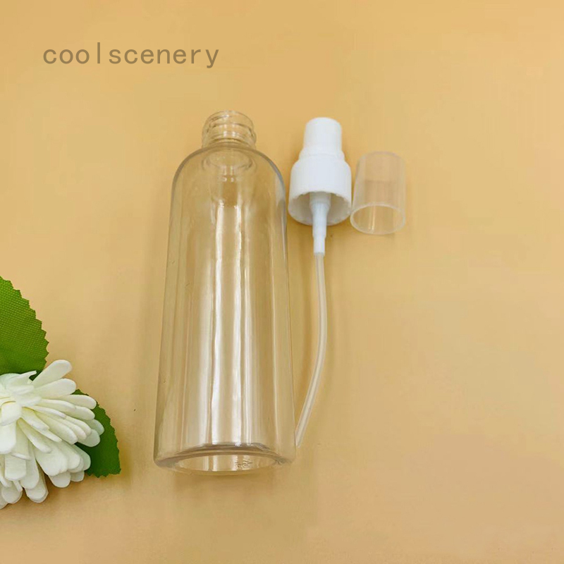 (Hàng Mới Về) 1 Lọ Rỗng Trong Suốt Có Vòi Xịt Dung Tích 30ml / 50ml / 100ml