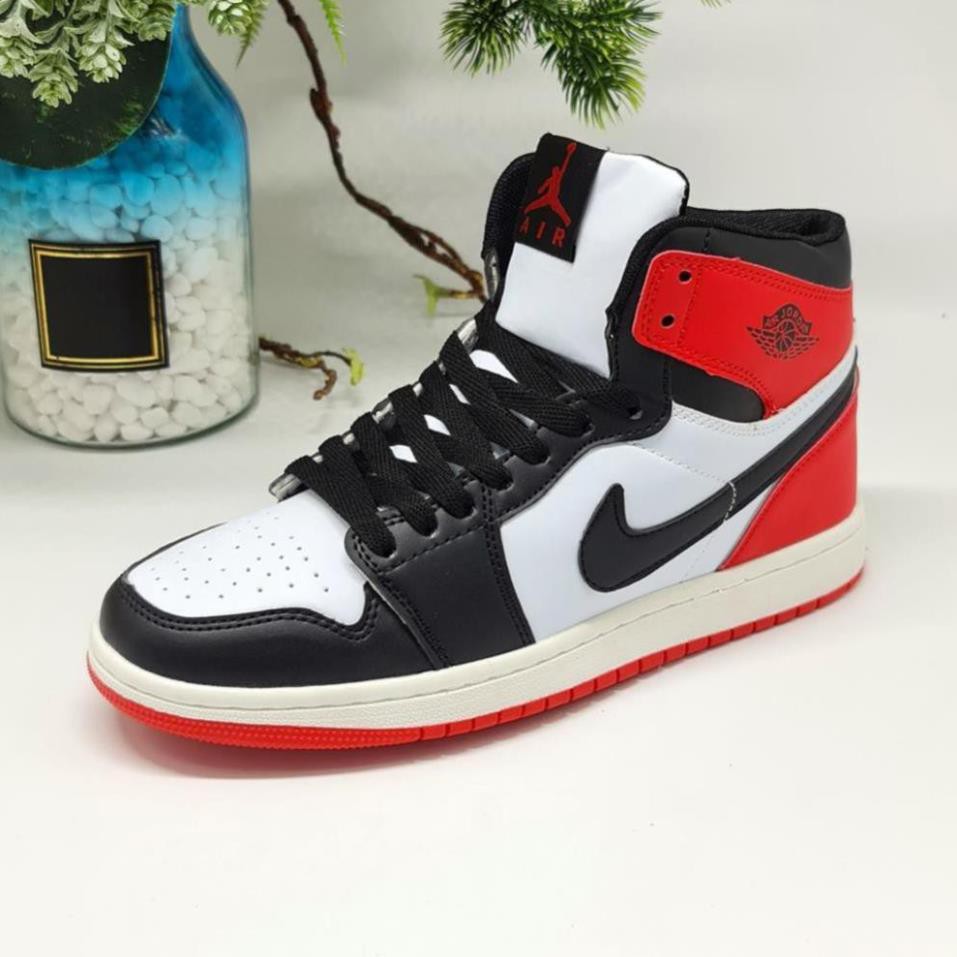 Giày JD Đen Đỏ Cao Cổ - Chuẩn 1:1