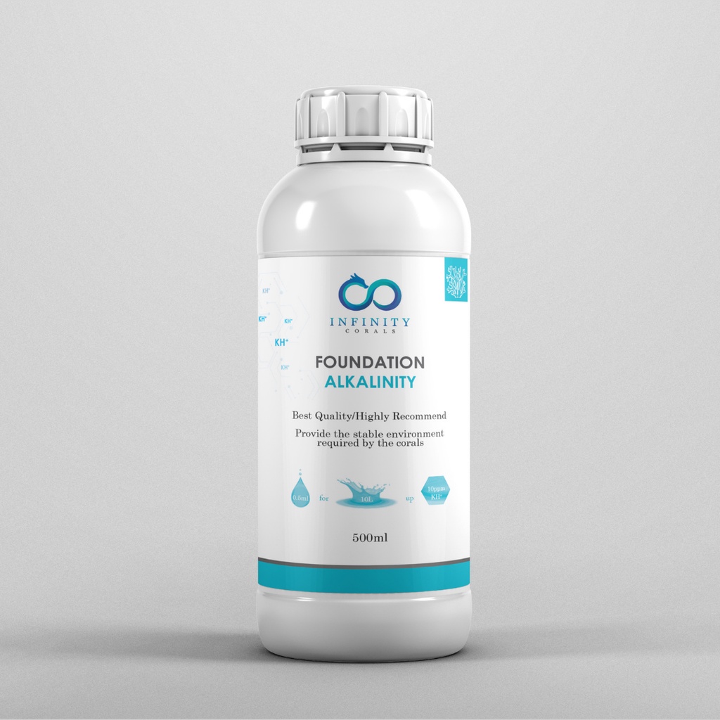 Chất Tăng KH Cho Hồ Cá Cảnh Biển Foundation Alkalinity INFINITY 250ml - 500ml - 1000ml
