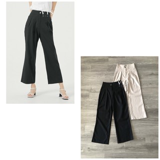 QUẦN TÂY NỮ CHẤT LINEN MÁT DÁNG SUÔNG VNXK