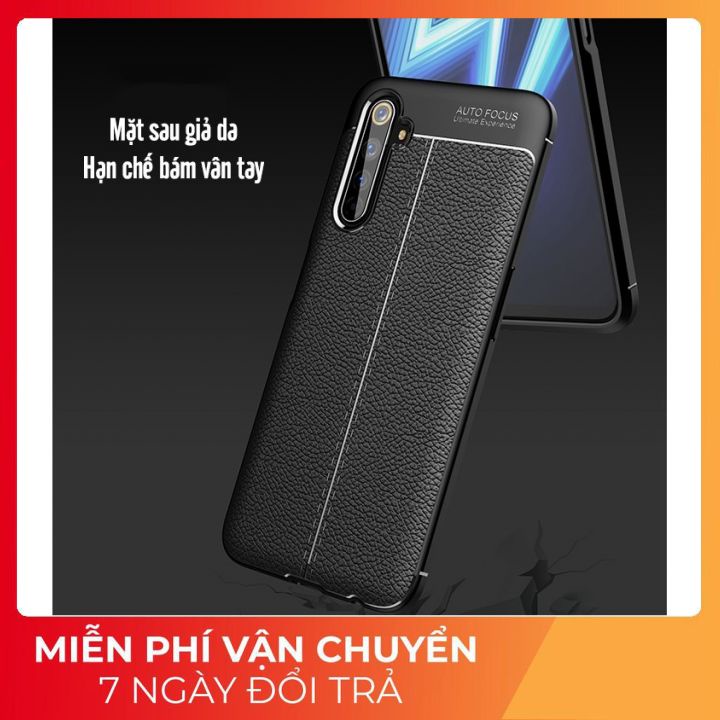 Ốp lưng realme 6 / realme 7 / realme 7 pro da nhám , lưng tản nhiệt cao cấp chính hãng auto