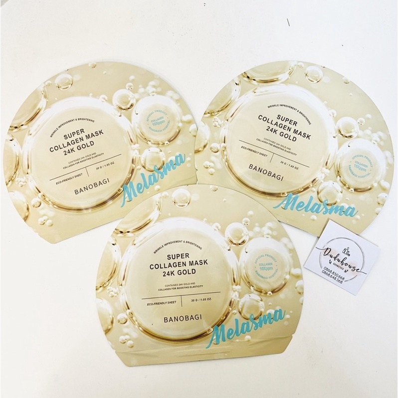 Mặt Nạ Banobagi STEM CELL Dưỡng Ẩm Trắng Da Vita Genic Jelly Vitamin Mask