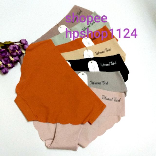 Quần lót nữ, quần lót đúc su không viền mềm mát vibrant girl 1028
