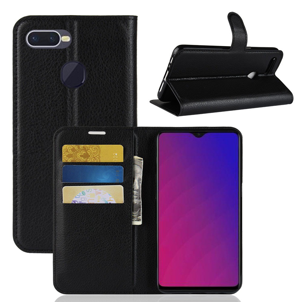 Bao da Oppo F5 / F7 / F9 nắp gập dạng ví O+ cao cấp chính hãng