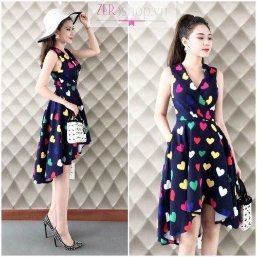 Đầm tim ngũ sắc đuôi tôm