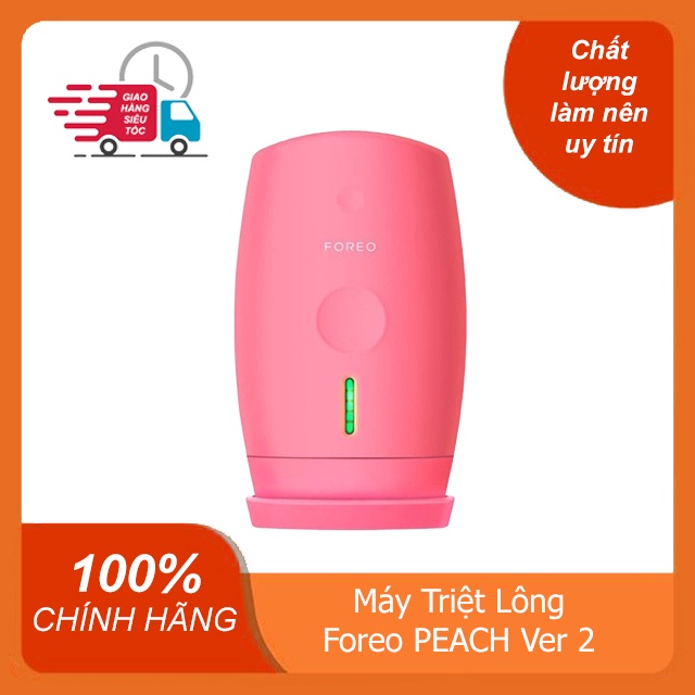 Máy Triệt Lông Foreo PEACH Hair Removal Sóng IPL ver 2