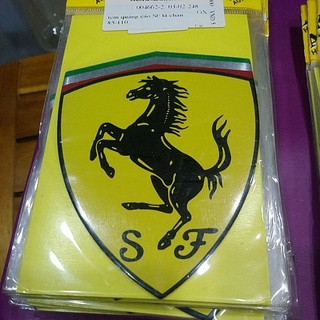 Tem biểu tượng Ferrari