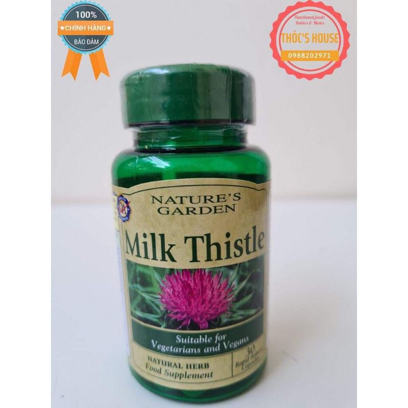 Viên thải độc gan, bổ gan tinh chất kế sữa