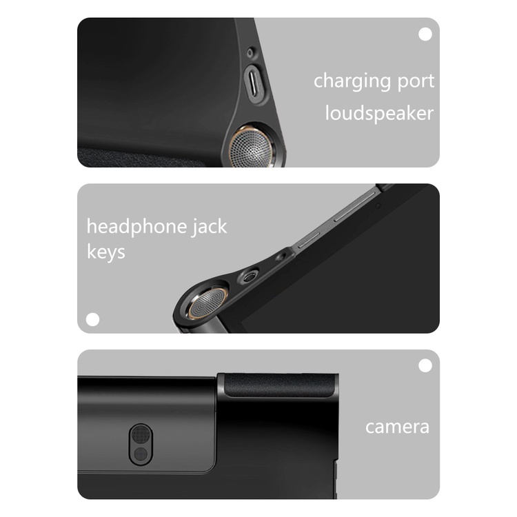 Bao Da Máy Tính Bảng Nam Châm Cho Lenovo Yoga Smart tab 5 2019 tab YT X705X YT X705F