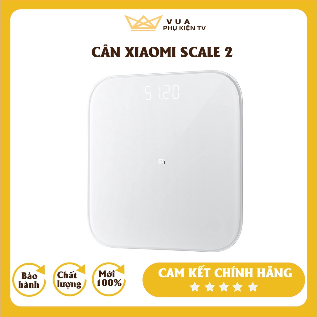 [FREESHIP- SIÊU CHÍNH XÁC] Cân điện tử Xiaomi Smart Scale Gen 2 - theo dõi sức khoẻ - cân thông minh