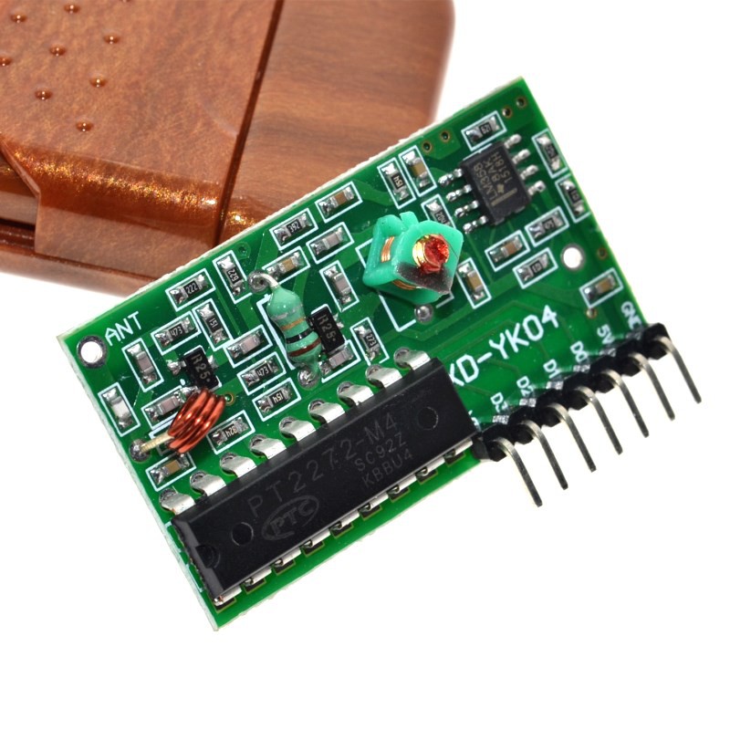 1 Bộ Mô-Đun Nhận Tín Hiệu Không Dây IC 2262 / 2272 4 Kênh 315Mhz Cho Arduino
