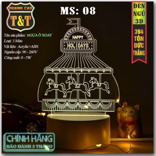 Đèn ngủ 3D