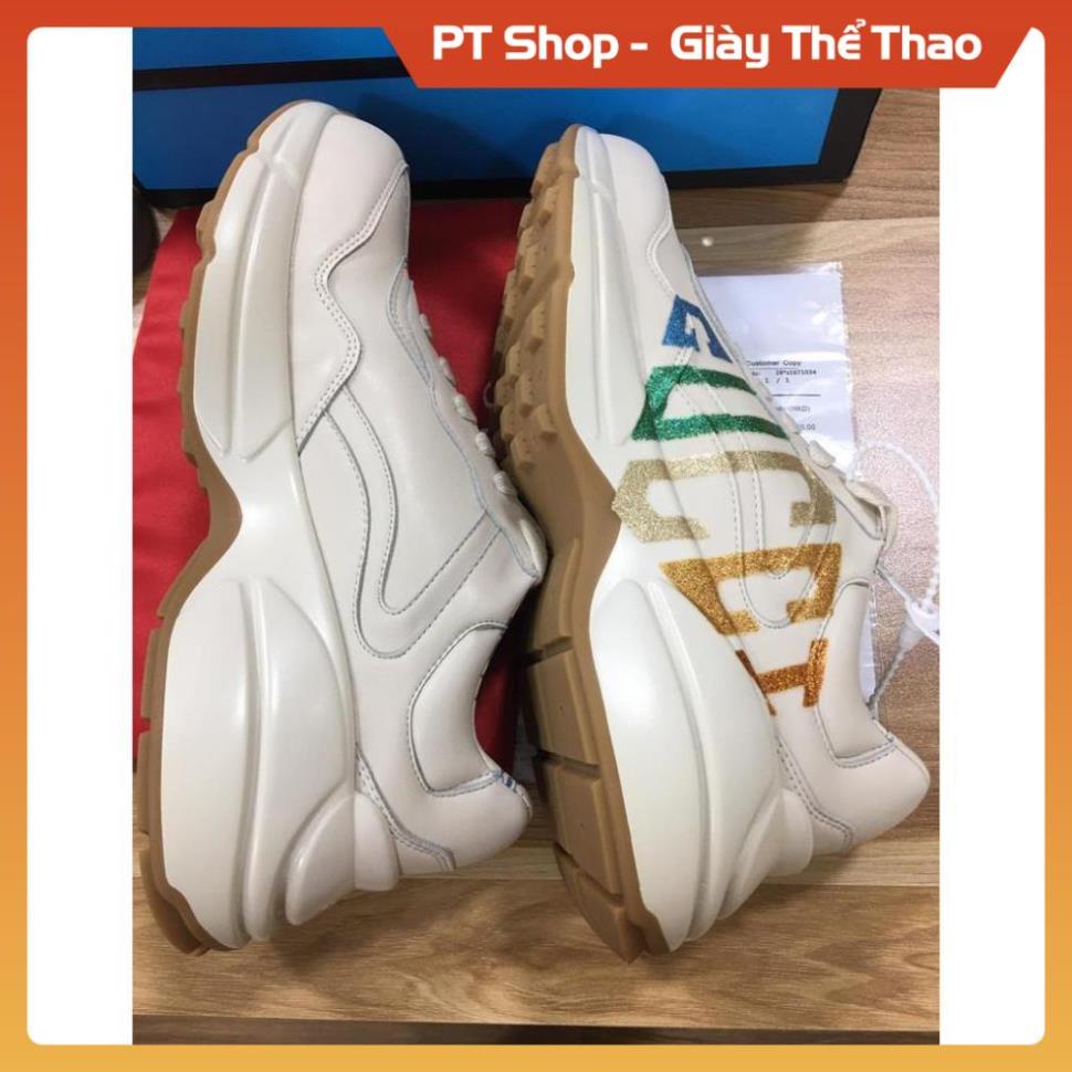 PT Shop [FreeShip+ Hàng Cao Cấp] Giày thể thao Gucci nam nữ cao cấp, Giày nam nữ Full phụ kiện (ảnh thật) , Giày Sneaker