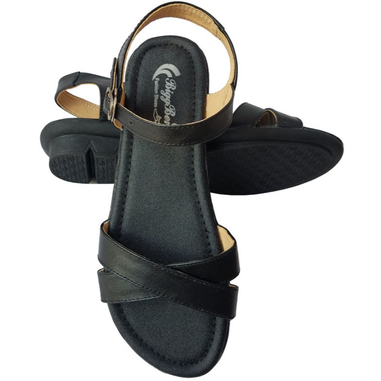 Giày sandal nữ da bò BIGGBEN HKD175