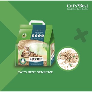 Cát gỗ Cat's Best Sénitive 2.9kg