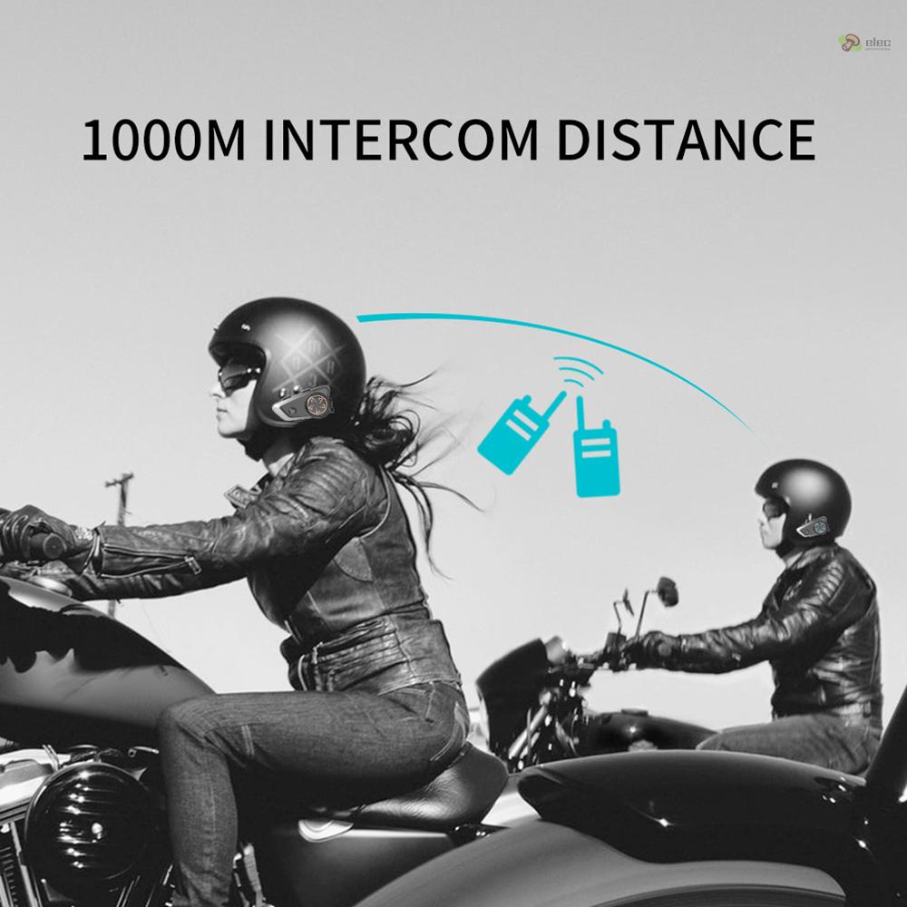 Mũ Bảo Hiểm Tích Hợp Liên Lạc Điện Đàm X5 BT 1000M Chống Thấm Nước Và Giảm Tiếng Ồn