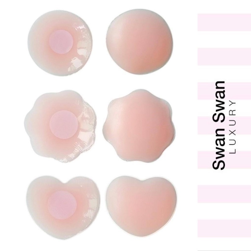 Miếng Dán Nhũ Hoa Silicon Loại Tốt 1 Cặp